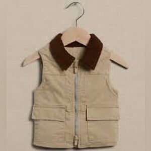 6-12M Banana Republic Baby Fisherman Vest